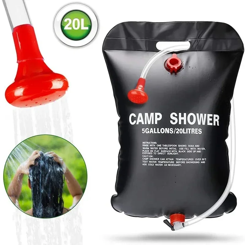 Outdoor Power Solutions - 2026 Large Capacity 20L Outdoor Shower
