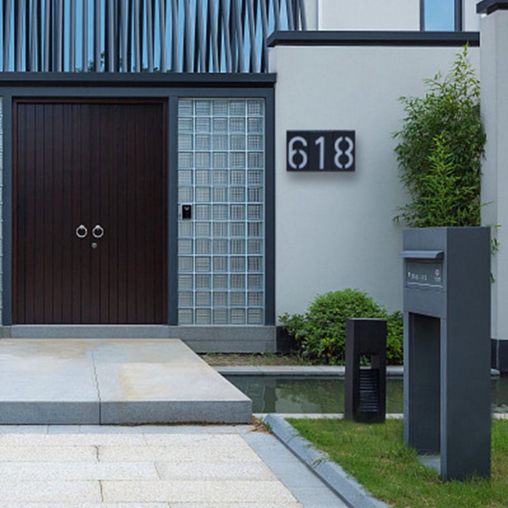 Easy Install Solar LED House N - đánh giá và giá Outdoor Power Number