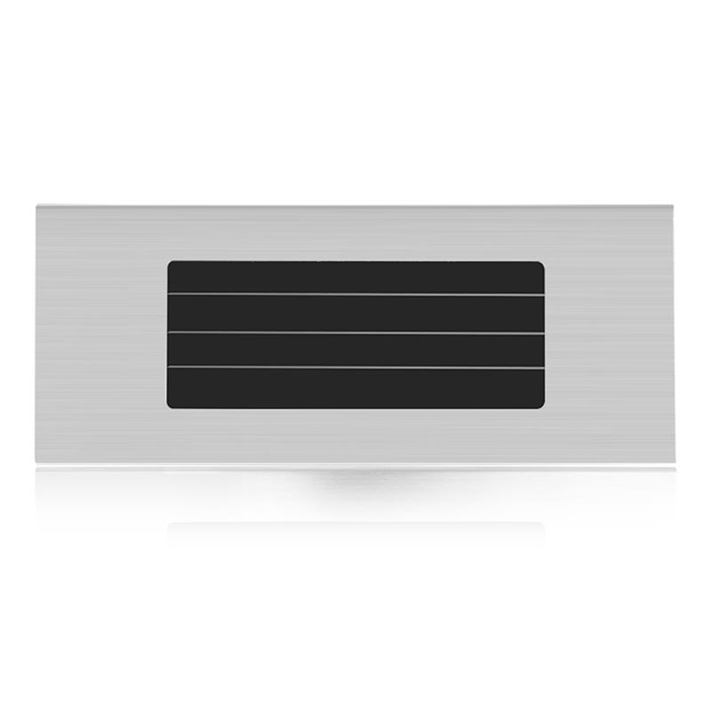 LED Solar Powered Wall Light L - đánh giá và giá Outdoor Power Number