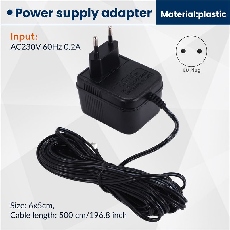 N84R 18V 500MA Power Supply Ba - đánh giá và giá Outdoor Power Adapter Ring