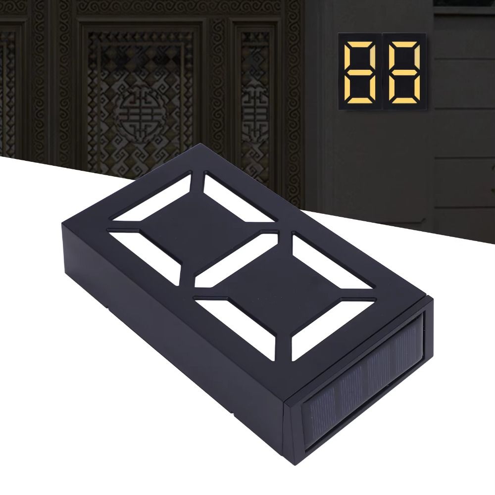 Auto Light Control Solar LED H - đánh giá và giá Outdoor Power Number