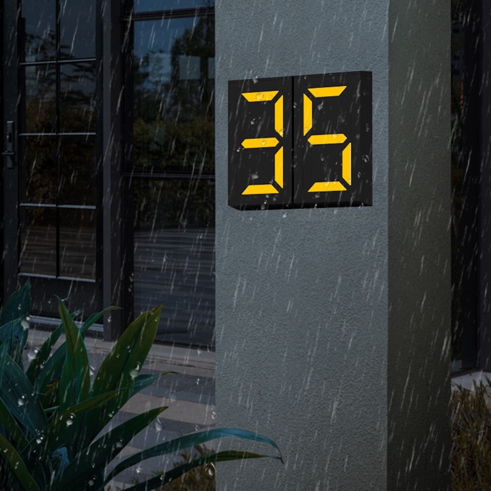 Auto Light Control Solar LED H - đánh giá và giá Outdoor Power Number