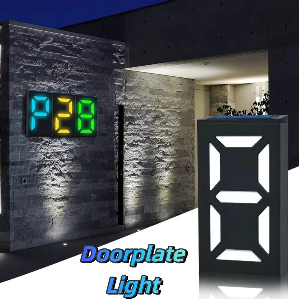 Auto Light Control Solar LED H - đánh giá và giá Outdoor Power Number