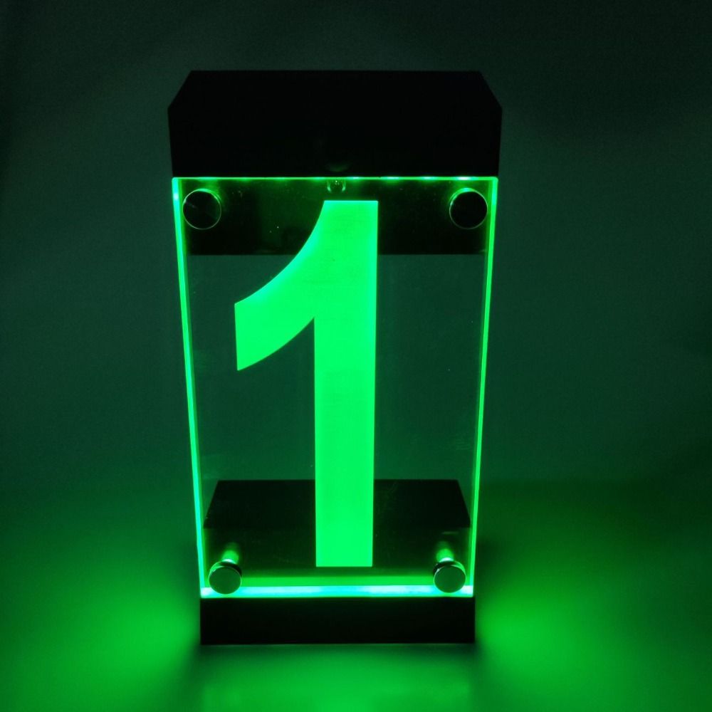 IP55 Waterproof Solar Powered  - đánh giá và giá Outdoor Power Number