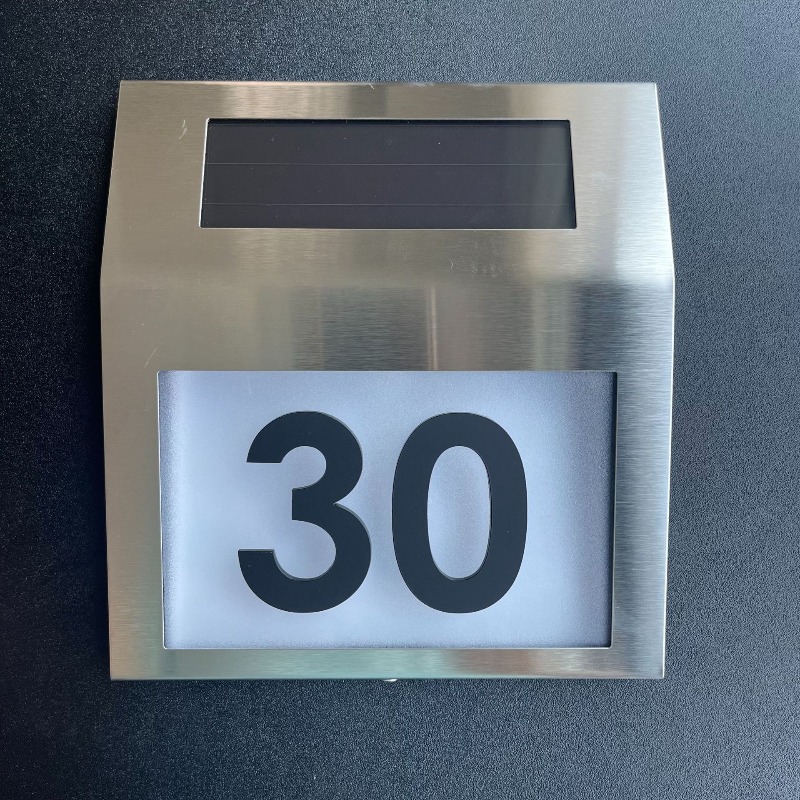 Custom Stainless Steel Light G - đánh giá và giá Outdoor Power Number